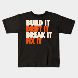 Drift Car Owners Kids T-Shirt